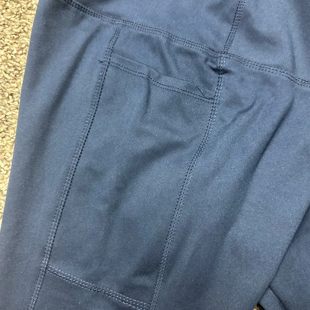 Women’s Danskin Dark Navy Brushed Pocket Leggings Size XL NWT - Picture 5 of 5